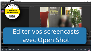 Éditer vos screencasts avec Open Shot