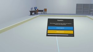Content of the second task (Towards Augmented Reality Support for Swarm Monitoring: Evaluating Visual Cues to Prevent Fragmentation)
