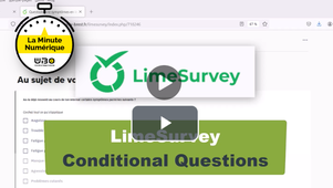 Limesurvey: Conditional Questions