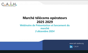 CAIH - présentation marché télécoms opérateurs 2025-2029