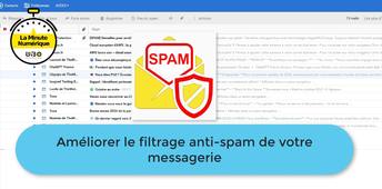 Sécurité messagerie ENT : procédure anti-spam