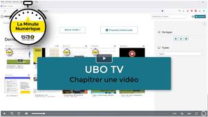 UBO TV : chapitrer une vidéo