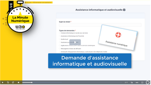 Assistance informatique et audiovisuelle