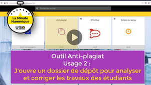 Anti-plagiat : détection et correction des travaux étudiants