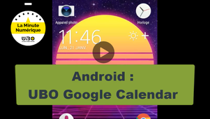 UBO Google Calender on Android