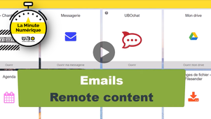 Emails: Remote content