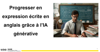 Les tutos du SIAME : progresser en expression écrite en anglais