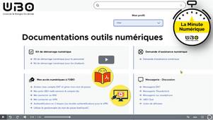 Accéder à la documentation des outils numériques