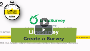 Limesurvey: Create a survey