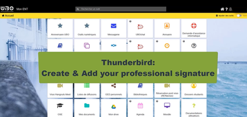 Thunderbird - Create & Add your professional signature