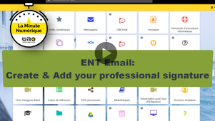 ENT Email - Create & Add your professional signature