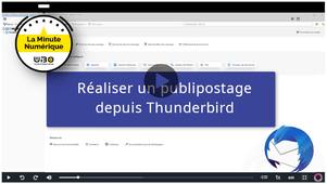 Messagerie Thunderbird : réaliser un publipostage avec Mail Merge