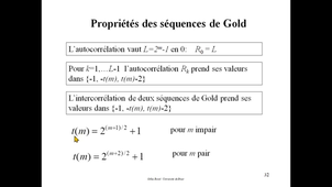 M2 TRC / Techniques d'Accès Multiple / Chap 1b: Génération de séquences