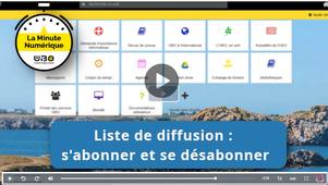 Listes de diffusion : s'abonner et se désabonner