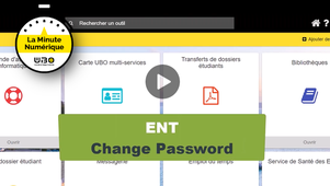 My ENT account - Change your password